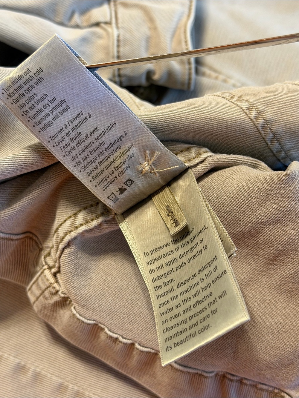 PAIGE Pacey Collared Jacket Vintage Moss Taupe  women’s L Large stretch - Picture 5 of 9